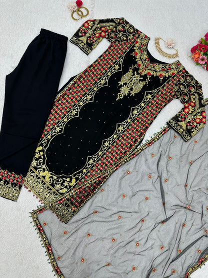 Presenting  New Eid Special Top & Pent With Duptta